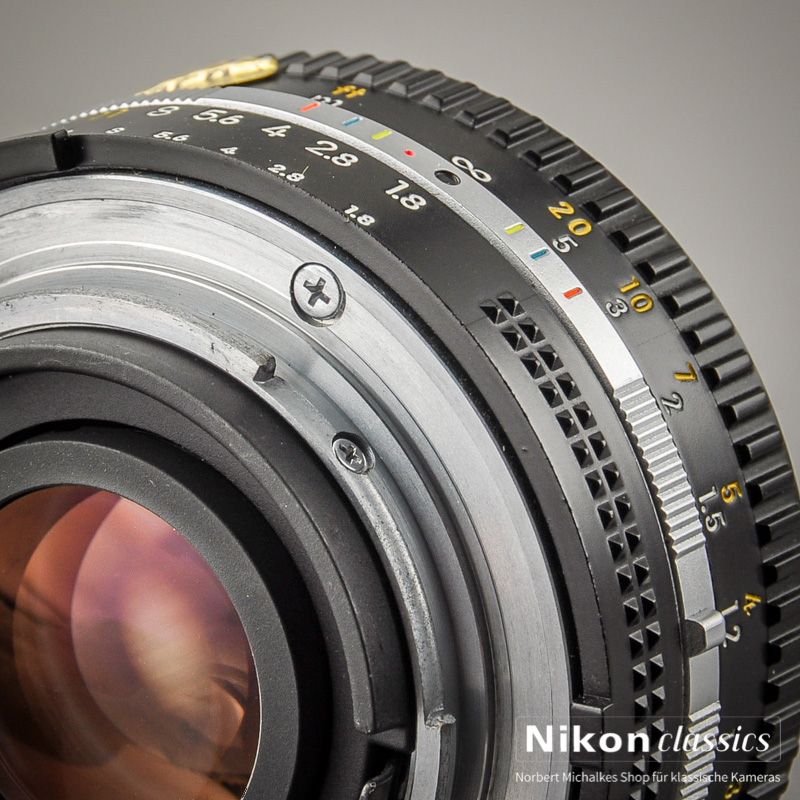 Nikon Nikkor 50/1,8 AIS "Pancake" (Zustand A/A+)