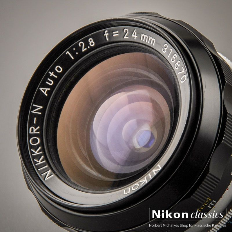 Nikon Nikkor-N 24/2,8 nonAI "Berg-und-Tal" (Zustand A/A-)