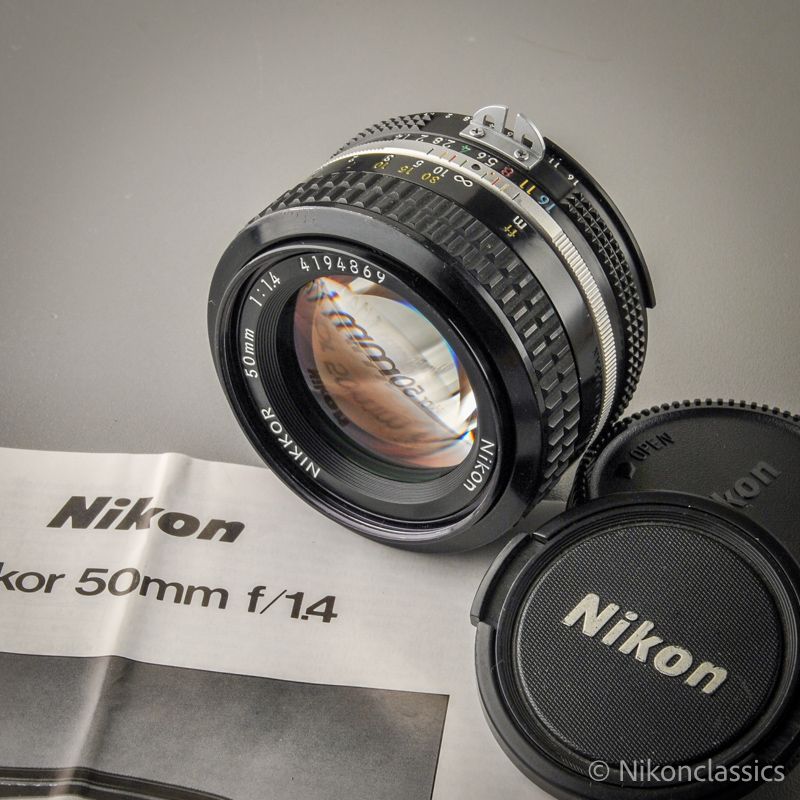 Nikon Nikkor 50/1,4 AI (Zustand A/A-)