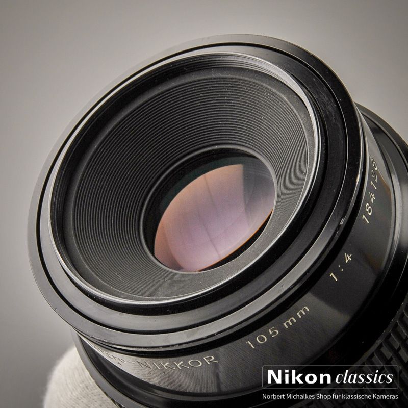 Nikon Micro-Nikkor 105/4 AI mit PN-11 (Zustand A-) OVP