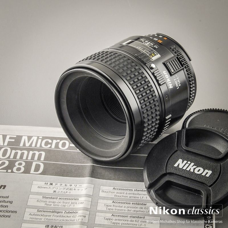 Nikon AF Micro-Nikkor 60/2,8 (Zustand A)