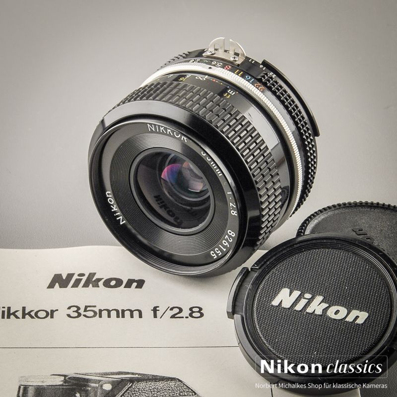 Nikon Nikkor 35/2,8 AI (Zustand A/A-)
