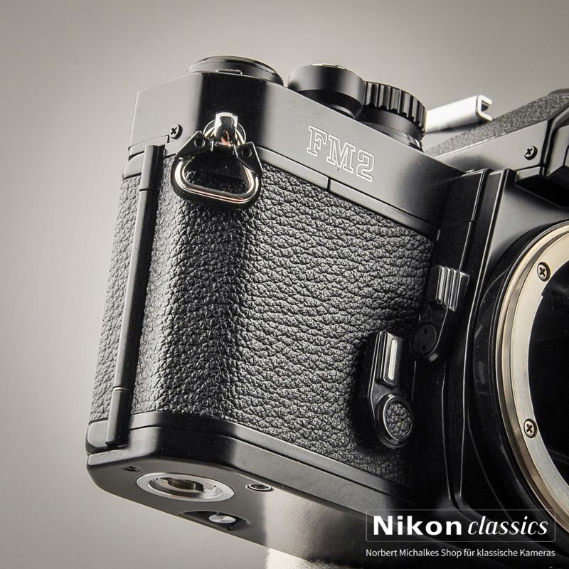 Nikon FM2 schwarz (Zustand A+) Titanverschluss