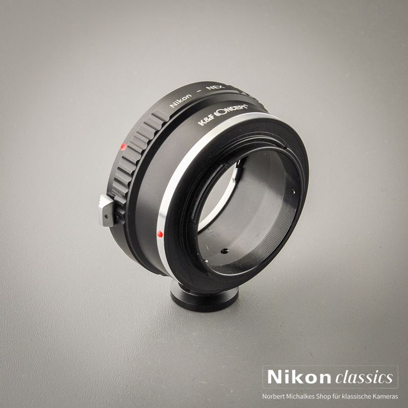 K&F Adapter for Nikon lenses on Sony E-Cameras