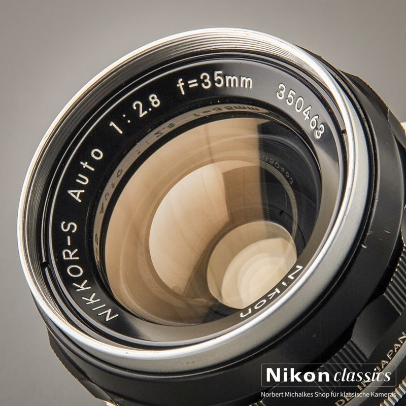 Nikon Nikkor-S Auto 35/2,8 nonAI "Berg-und-Tal" (Zustand A-)