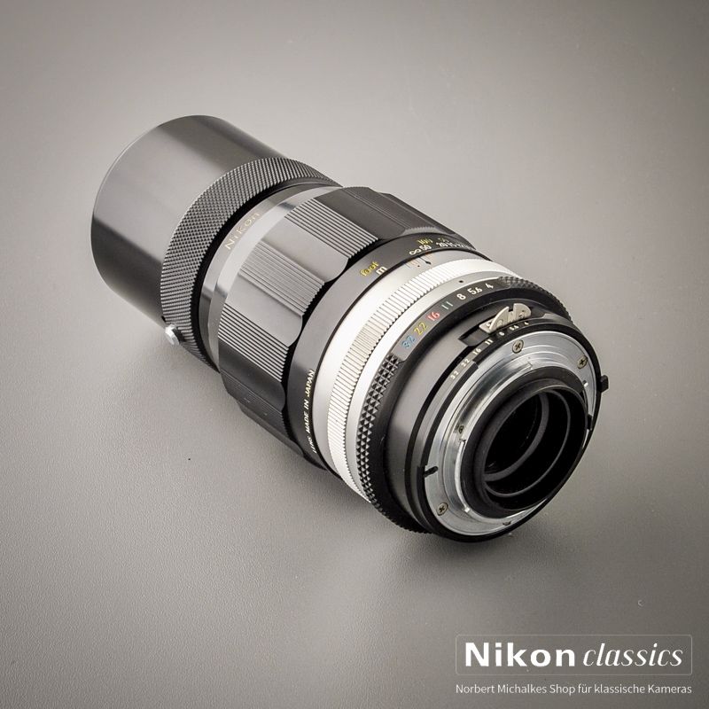 Nikon Nikkor-QC Auto 200/4 AI-Umbau "Berg-und-Tal" (Zustand A) OVP