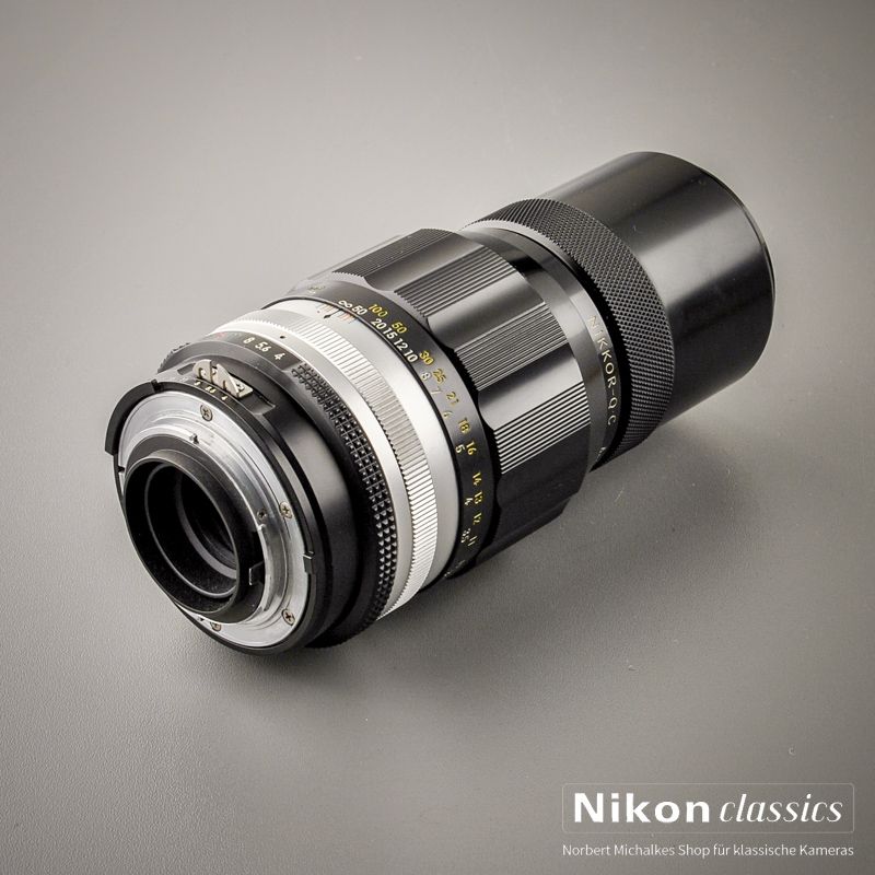 Nikon Nikkor-QC Auto 200/4 AI-Umbau "Berg-und-Tal" (Zustand A) OVP