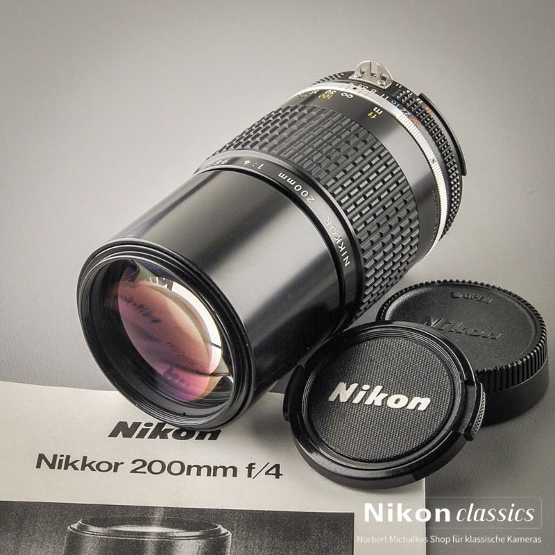 Nikon Nikkor 200/4 AIS (Condition A)