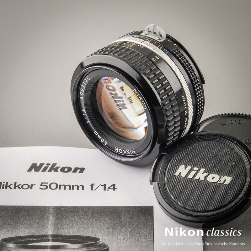 Nikon Nikkor 50/1,4 AI (Condition A/A-)