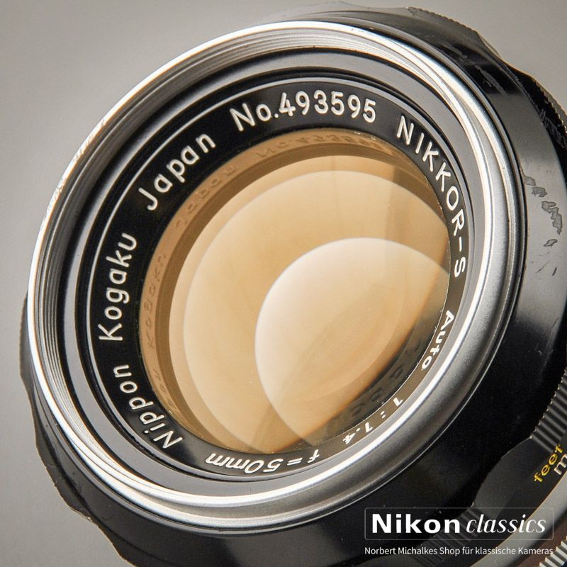 Nikon Nikkor-S Auto 50/1,4 nonAI (Condition A-)