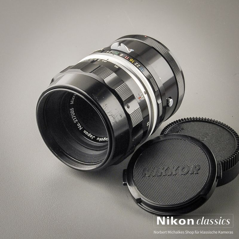 Nikon Micro-Nikkor 55/3,5 nonAI "Berg-und-Tal" (Zustand A-)