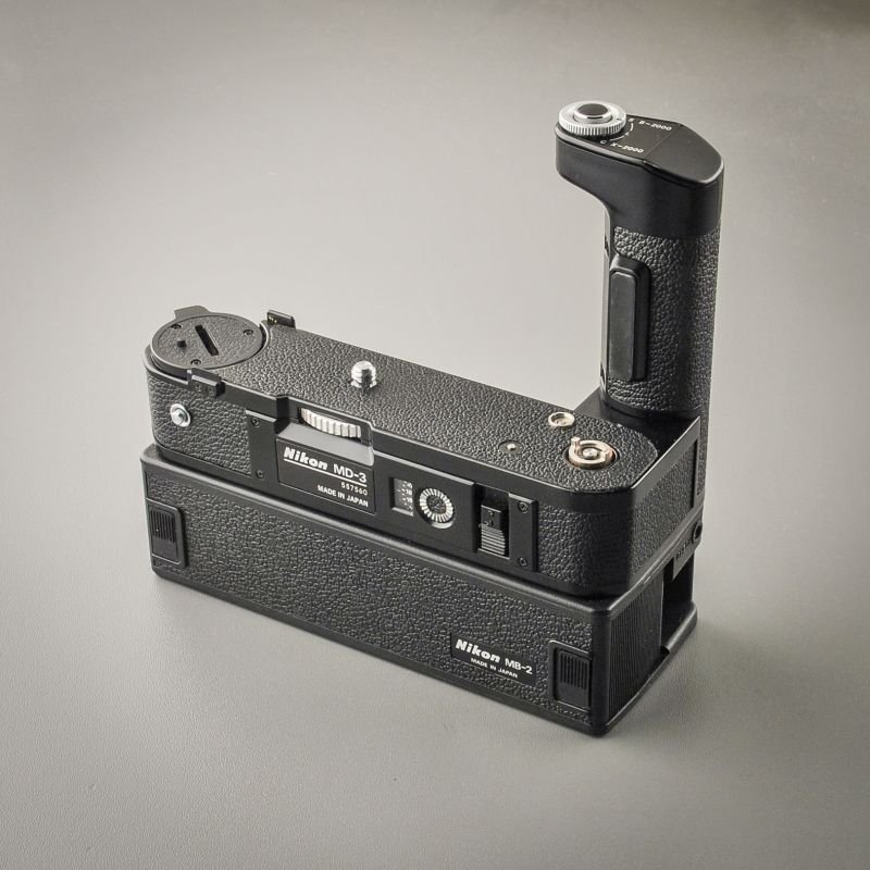 Nikon Motor Drive MD-3 with MB-2 for F2 (Condition A)