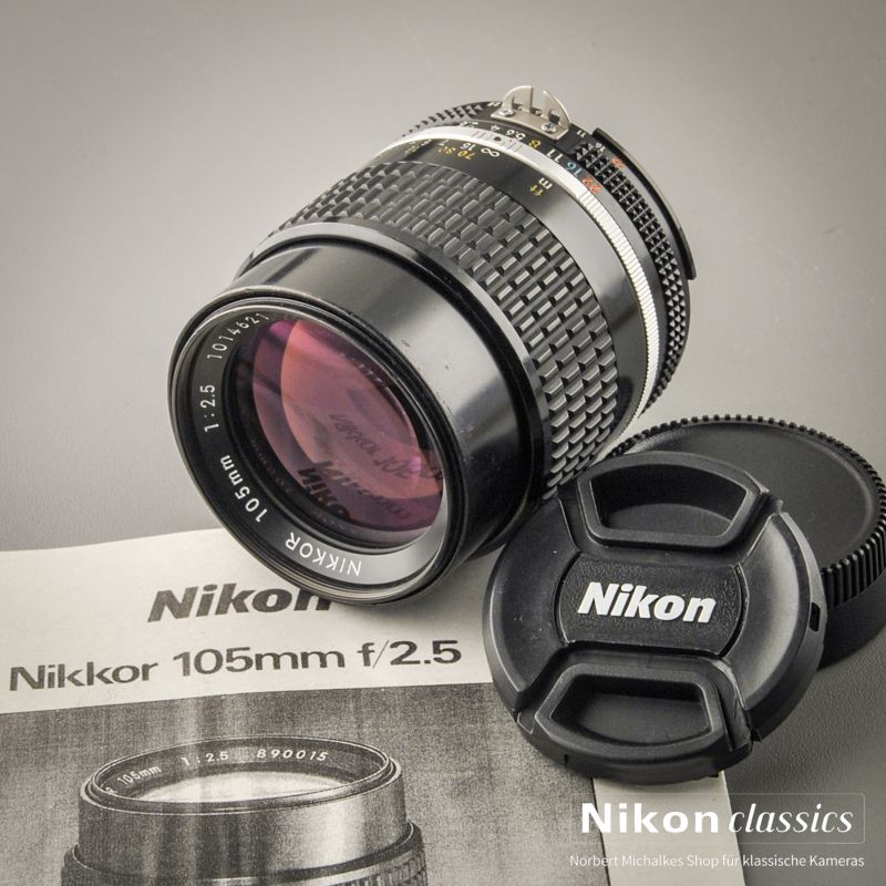 Nikon Nikkor 105/2,5 AIS (Zustand A/A-)