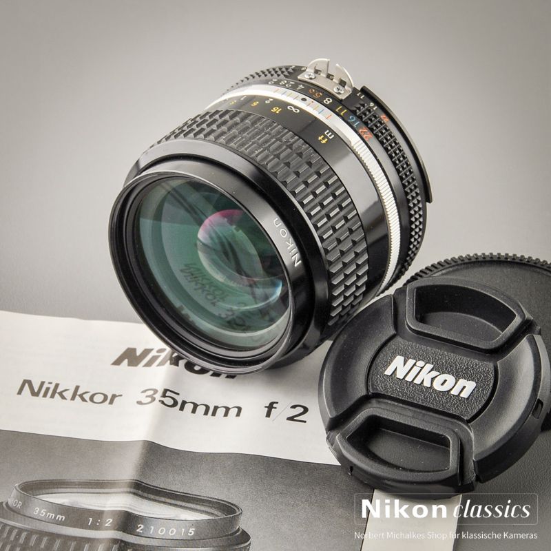 Nikon Nikkor 35/2,0 AIS (Zustand A/A-)