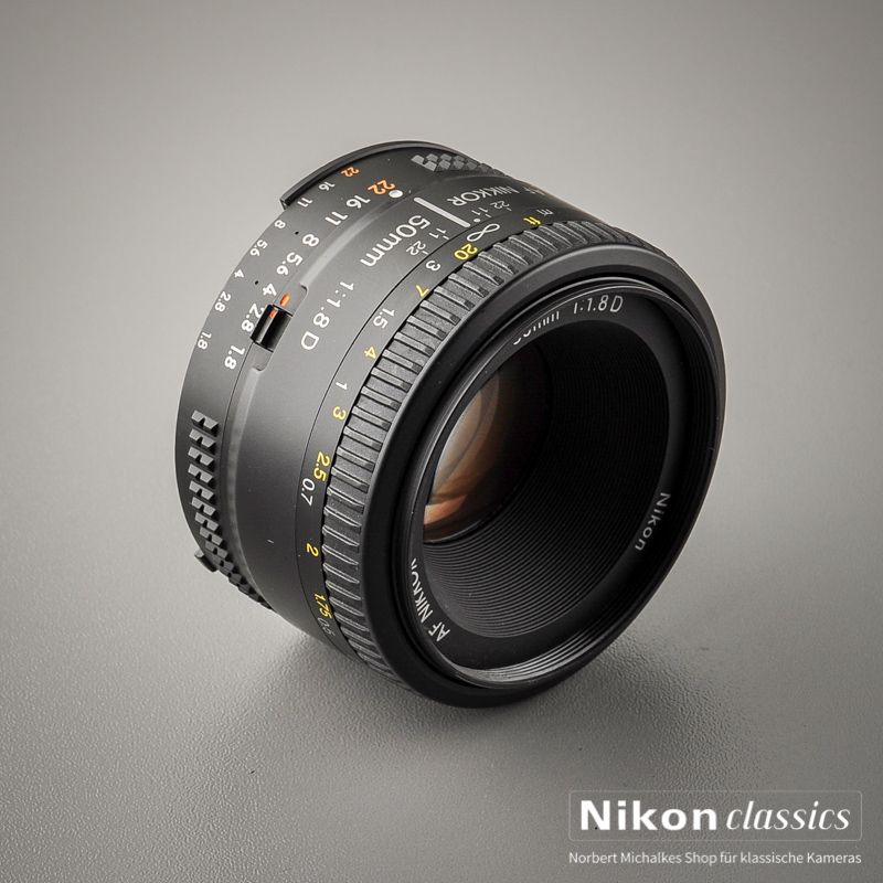 Nikon AF-D Nikkor 50/1,8 (Zustand A)