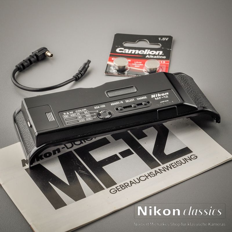 Nikon MF-12 Datenrückwand