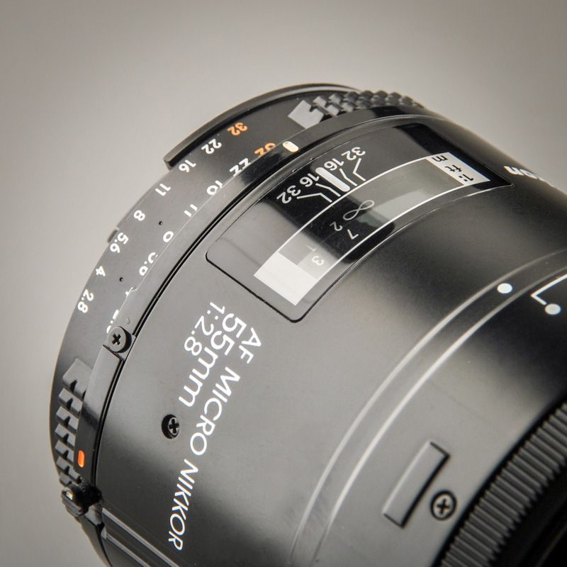 Nikon AF Micro-Nikkor 55/2,8 (Zustand A+)