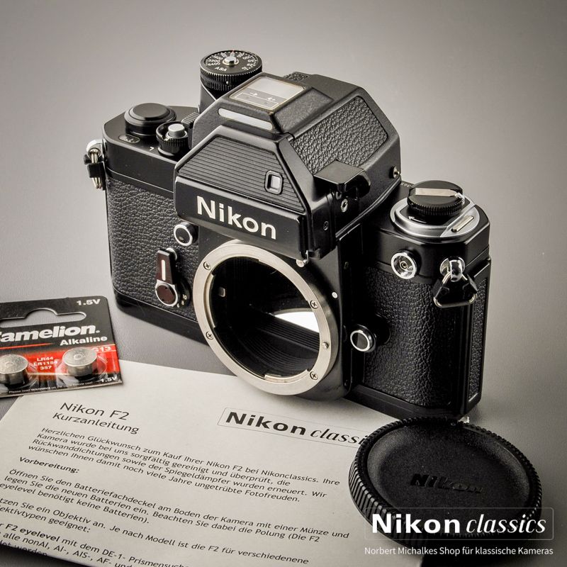 Nikon F2S Photomic schwarz (Zustand A/A-)