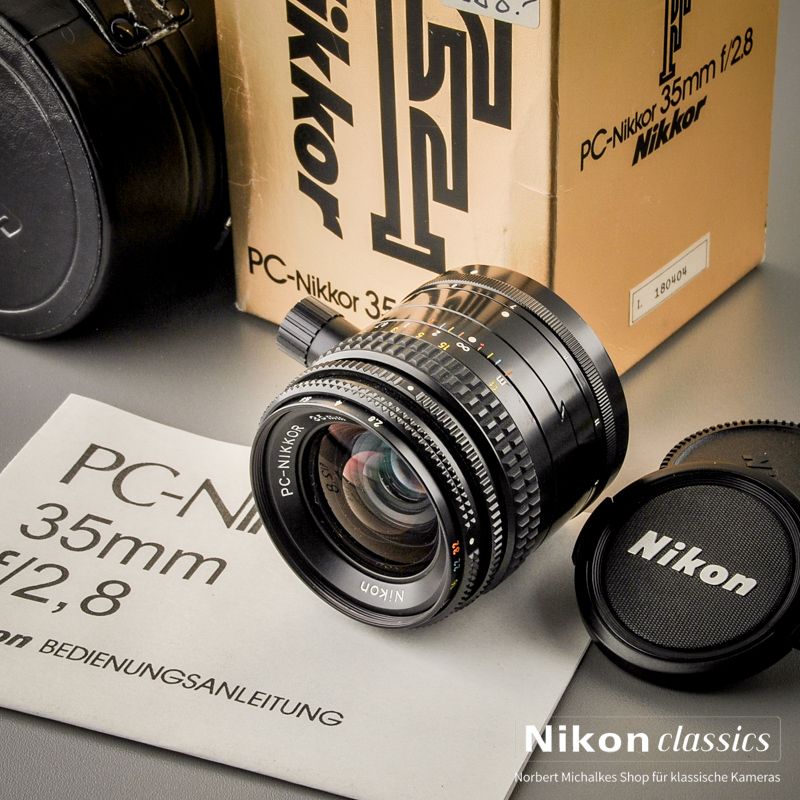 Nikon PC-Nikkor 35/2,8 Shift (Zustand A/A-) OVP