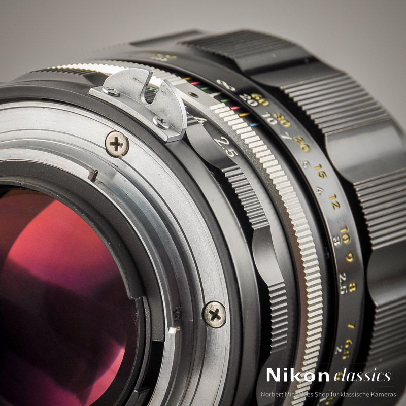 Nikon Nikkor-PC Auto 10,5/2,5 nonAI "Berg-und Tal" (Zustand A-)