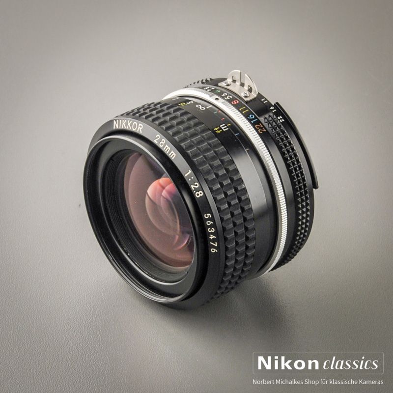Nikon Nikkor 28/2,8 AI (Zustand A/A+)