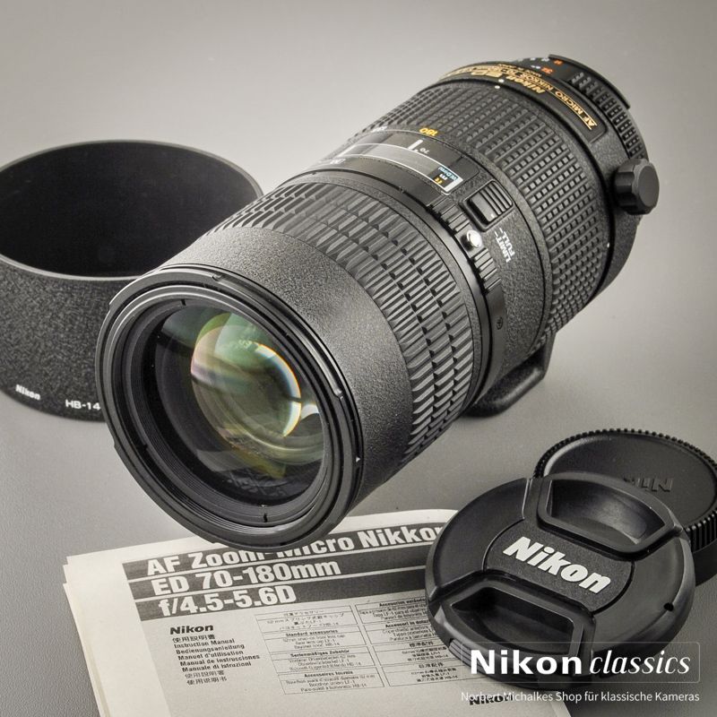 Nikon AF-D Zoom-Micro Nikkor 70-180/4,5-5,6 ED (Condition A/A-)