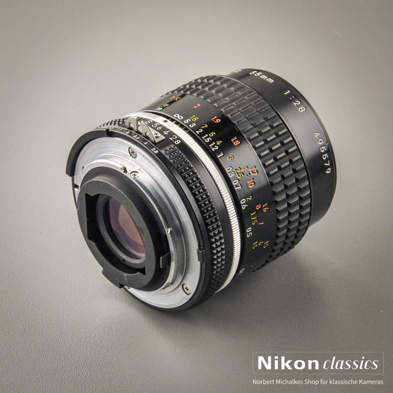Nikon Micro-Nikkor 55/2,8 AIS (Zustand A/A-)
