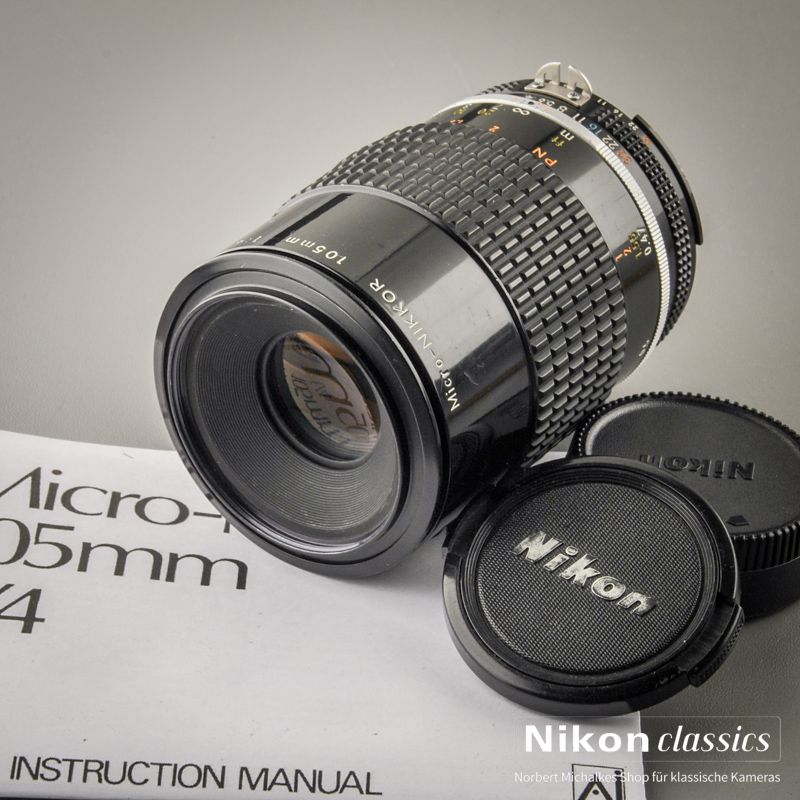 Nikon Micro-Nikkor 105/4 AIS (Zustand A-/AB)