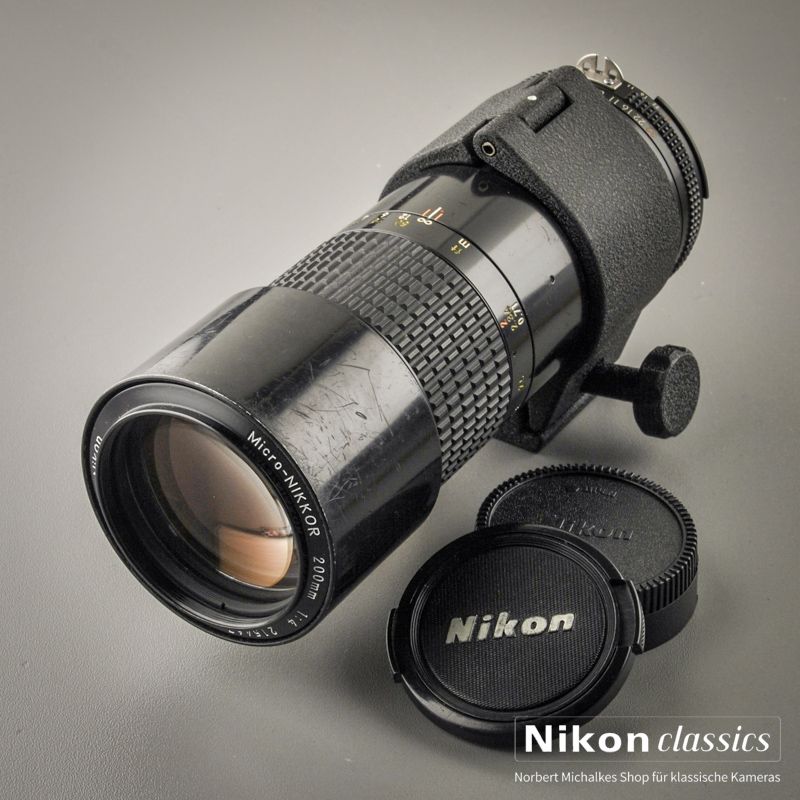 Nikon Micro-Nikkor 200/4 AIS (Zustand A-/AB)