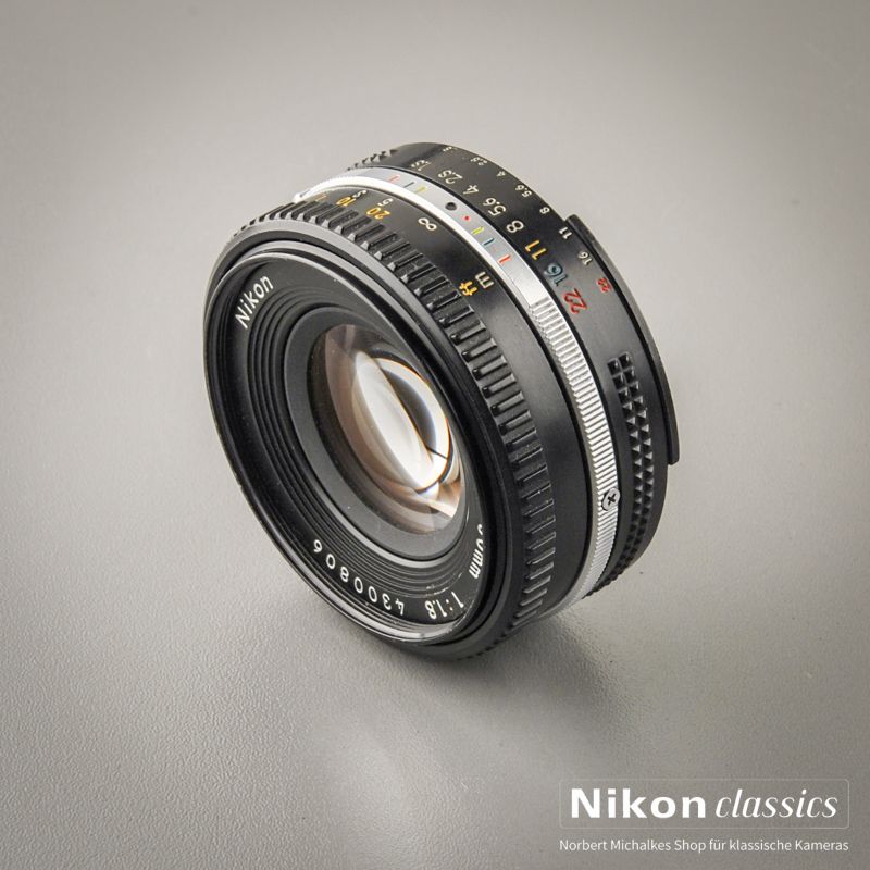 Nikon Nikkor 50/1,8 AIS "Pancake" (Zustand A-)