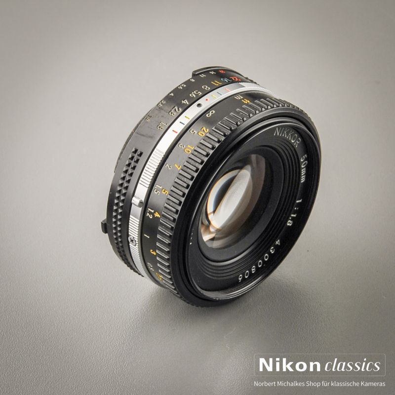 Nikon Nikkor 50/1,8 AIS "Pancake" (Zustand A-)