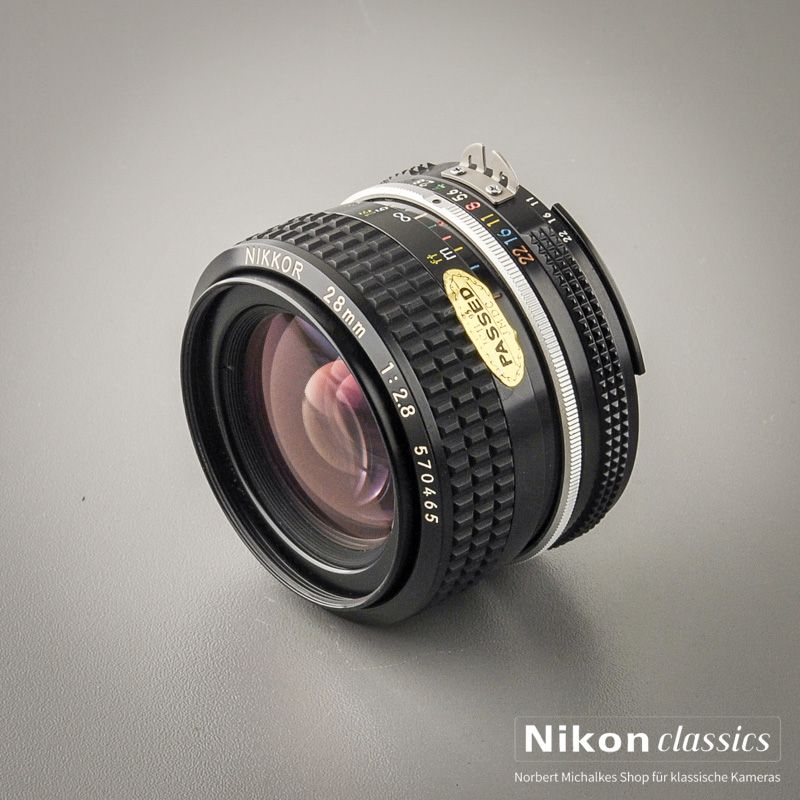 Nikon Nikkor 28/2,8 AI (Zustand A/A+) OVP