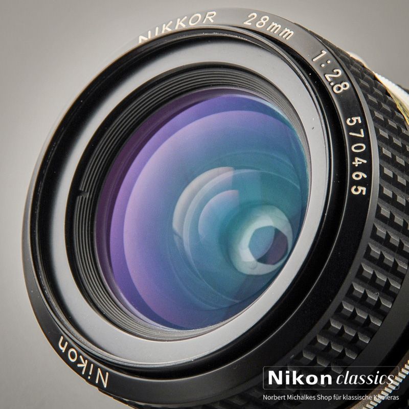 Nikon Nikkor 28/2,8 AI (Zustand A/A+) OVP