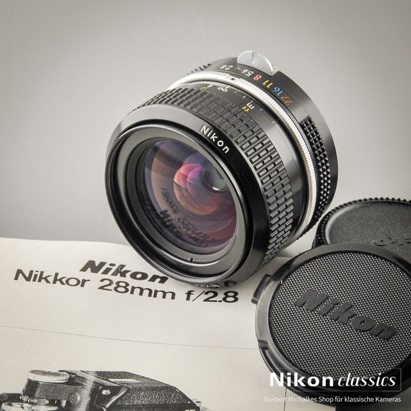 Nikon Nikkor 28/2,8 nonAI (Zustand A/A+)