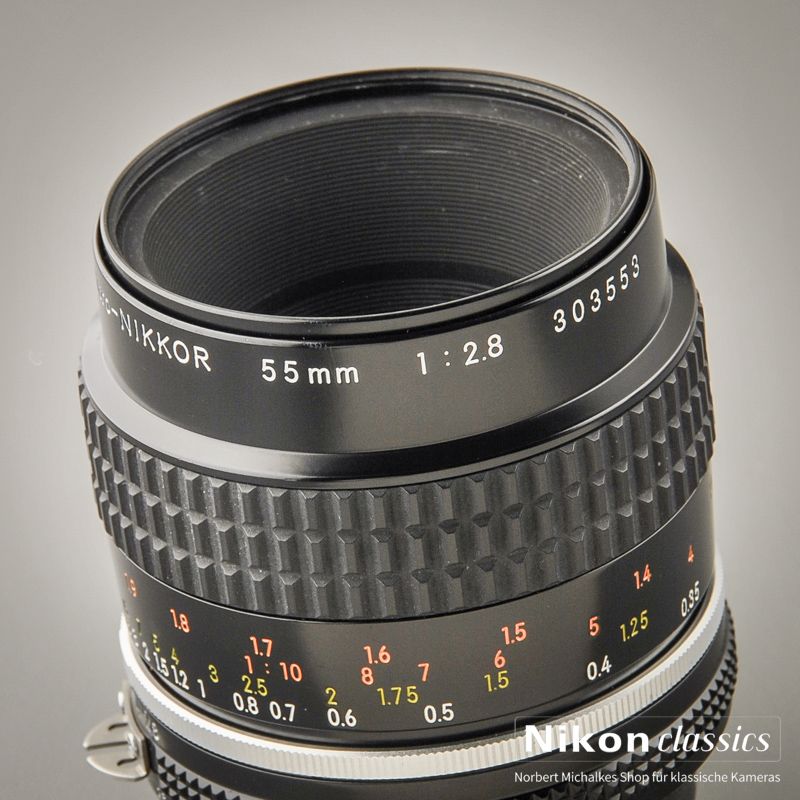 Nikon Micro-Nikkor 55/2,8 AIS (Condition A/A-)