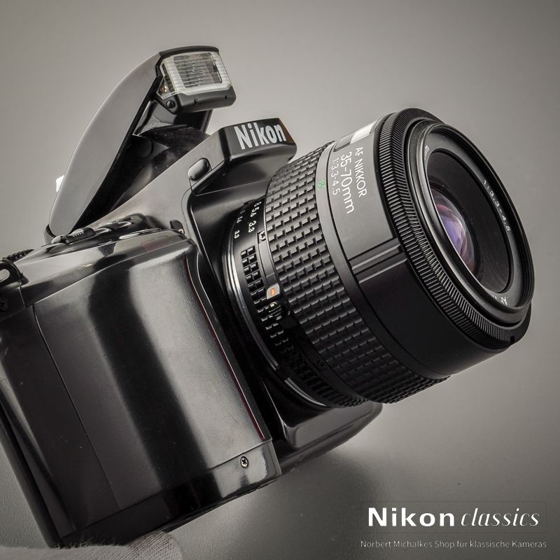 Nikon F601AF mit Nikkor 35-70/3,5-4,5