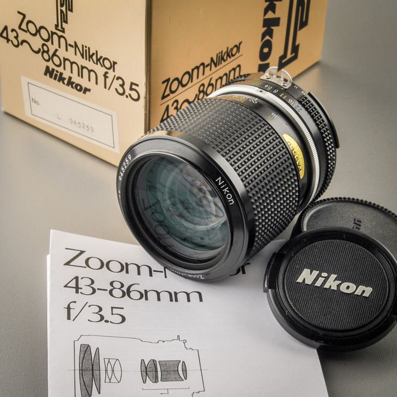 Nikon Zoom-Nikkor 43-86/3,5 AI (Zustand A) OVP