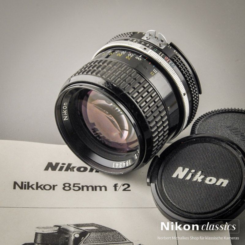 Nikon Nikkor 85/2,0 AI (Condition A-/AB)