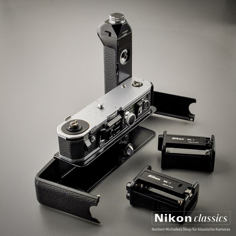 Nikon Motor Drive MD-2 mit MB-1 für F2 (Zustand AB)
