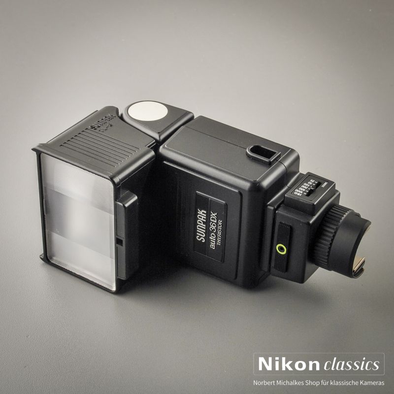 Sunpak strobe auto 36DX für Nikon F3