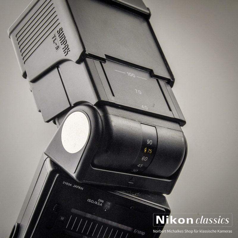 Sunpak strobe auto 36DX für Nikon F3