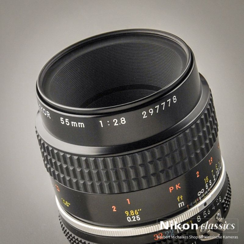 Nikon Micro-Nikkor 55/2,8 AIS (Condition A+)