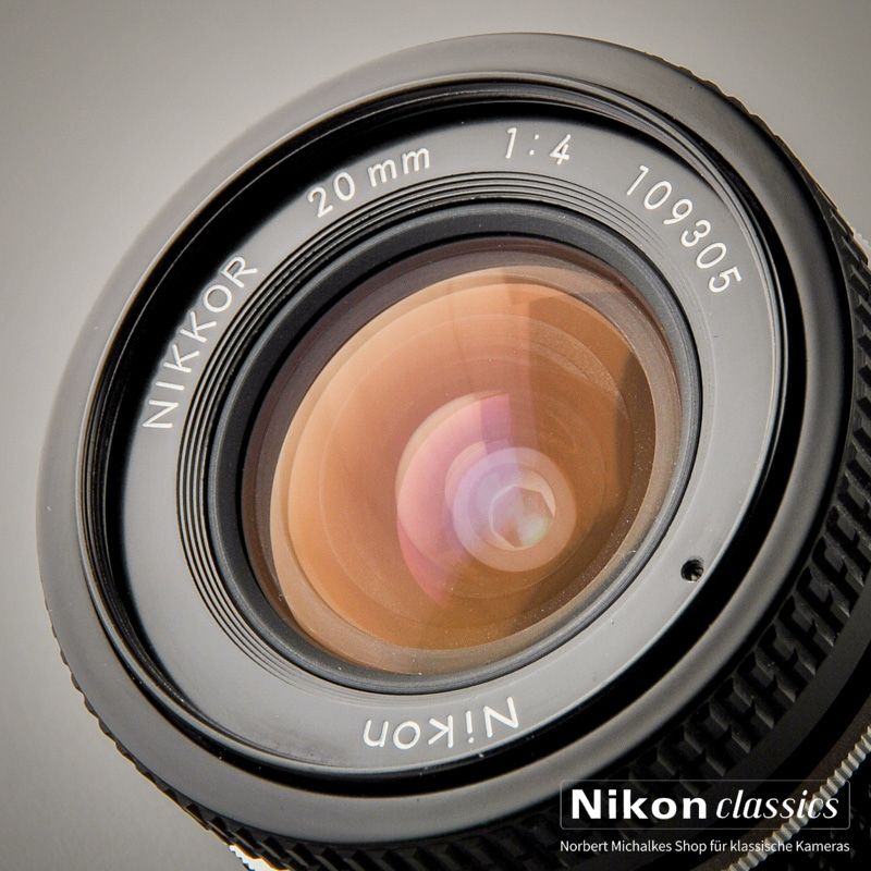 Nikon Nikkor 20/4 nonAI (Zustand A)