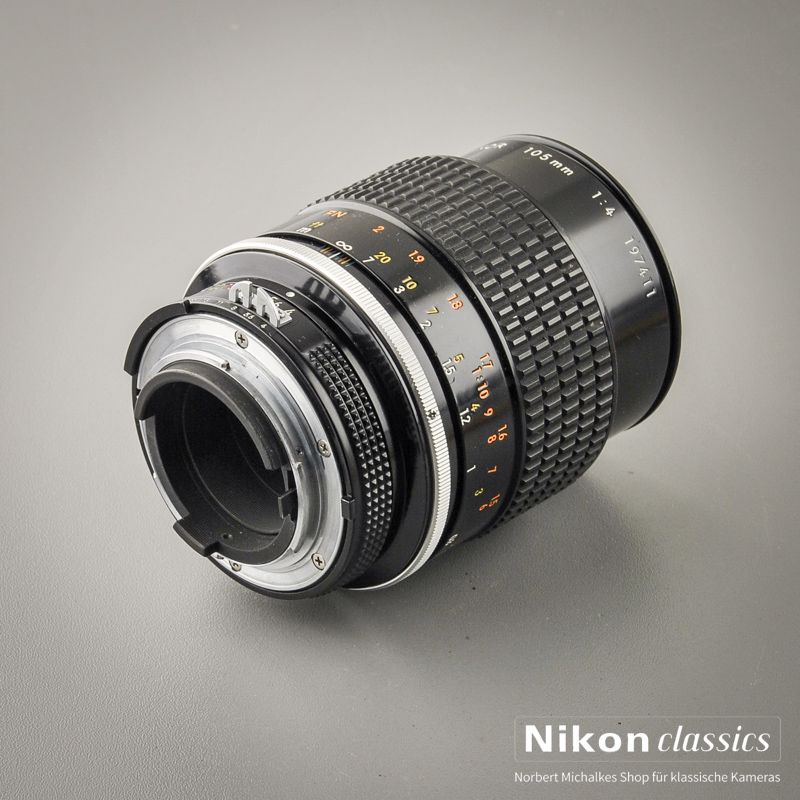 Nikon Micro-Nikkor 105/4 AI (Condition A/A-)