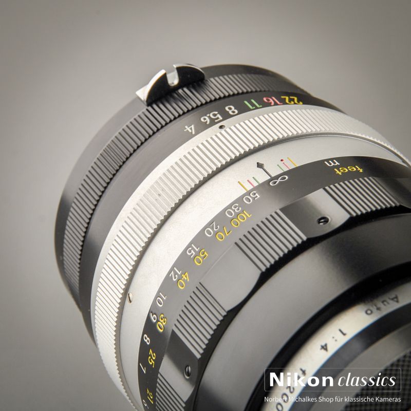 Nikon Nikkor-Q Auto 200/4 nonAI Nippon Kogaku (Condition A/A+)