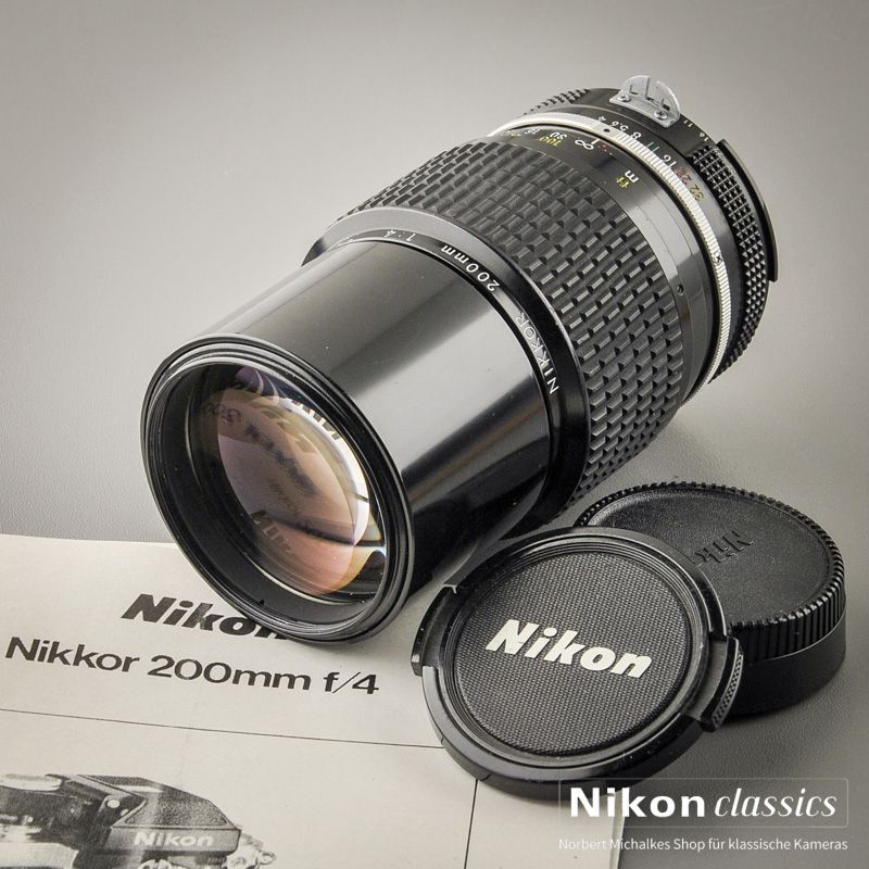 Nikon Nikkor 200/4 AI (Condition A/A-)