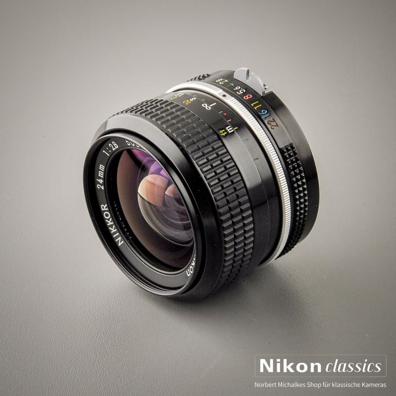 Nikonclassics Shop für klassische Nikons - Nikon Nikkor-N 24/2,8 nonAI