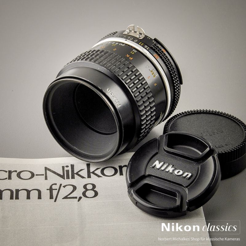 Nikon Micro-Nikkor 55/2,8 AIS (Zustand A-/AB)
