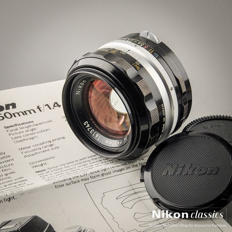 Nikon Nikkor-SC Auto 50/1,4 nonAI (Condition A-/AB)