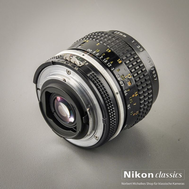 Nikon Micro-Nikkor 55/3,5 AI (Zustand A-)